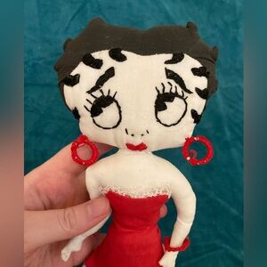 Vintage Betty Boop Crafted Plush Doll